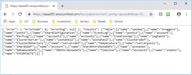 webhooks SQL Server: using browser directly to call http